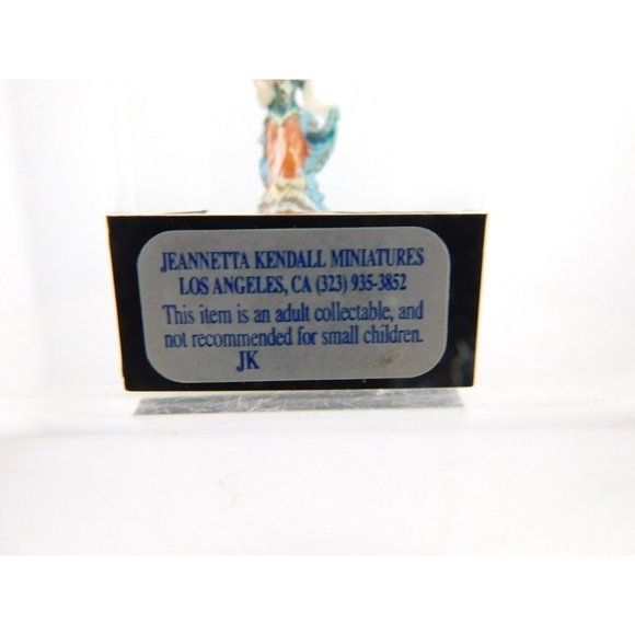 50/1672 Vintage Jennetta Kendall 1:12 Scale Dollhouse Miniature - Victorian Lady - Picture 10 of 10